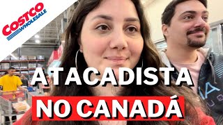 Mercado no Canadá  Compras no Costco [upl. by Asiak]