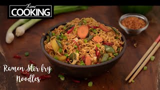 Ramen Stir Fry Noodles Recipe  Veg Noodles Recipe  How to Stir Fry Ramen Noodles  Dinner Recipes [upl. by Arutnev]