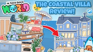 Coastal Villa review  Toca Boca World OUT NOW [upl. by Narret]