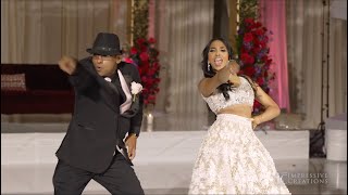 EPIC FATHER DAUGHTER DANCE  ANISHA  KUSHAN  You fill up my senses  Funny Medley [upl. by Marden]