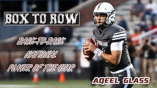 Aqeel Glass  Top Rated FCS QB  Highlights [upl. by Iznek408]