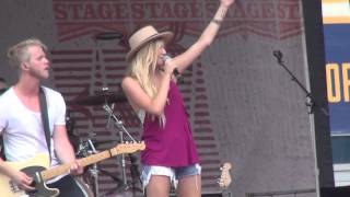 Kelsea Ballerini quotDibsquot CMA Fest 2015 [upl. by Tayib]