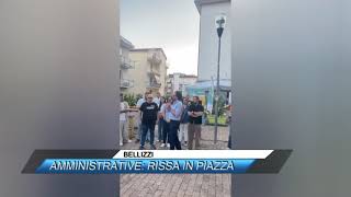 ✅ BELLIZZI AMMINISTRATIVE RISSA IN PIAZZA SUD TV 114 [upl. by Rusel]