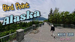 Bird Point Park Seward Highway Alaska 062824 alaska [upl. by Hayse]