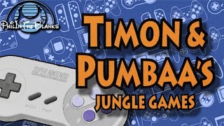 Timon amp Pumbaas Jungle Games SNES  Quickie [upl. by Nnaharas976]