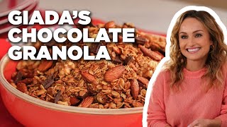 Giadas Sweet and Salty Chocolate Granola  Giada Entertains  Food Network [upl. by Coussoule]