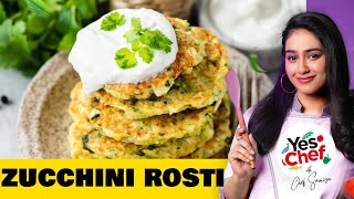 Zucchini Rosti Recipe By Chef Samiya Asim  We Love Food [upl. by Sitsuj700]