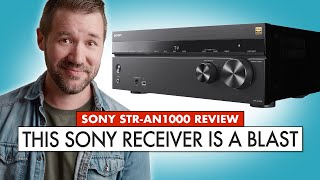 Save Your Money NEW SONY RECEIVER Sony STRAN1000 Review [upl. by Yenahteb384]