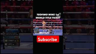 Teofimo Lopez Knocksdown Commey boxing sports subscribe fighting [upl. by Ecitsuj616]