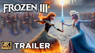 FROZEN 3 2025 Anna with fire  Teaser Trailer  Disney Animation Concept 4K FIRST LOOK Trailer [upl. by Cairistiona793]