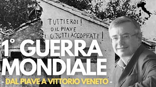 Alessandro Barbero  La Prima Guerra Mondiale dal Piave a Vittorio Veneto [upl. by Annoyik]