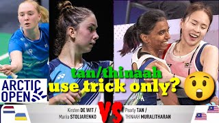 💥USE TRICK ONLY😲R16🔥Pearly TanMThinaah🇲🇾🆚Kristen de Wit🇳🇱Mariia Stoliarenko🇺🇦ARCTIC OPEN 2024 [upl. by Kaliope791]