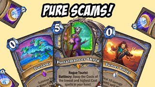 Hearthstone  SCAMMING THE OPPONENT WITH THIS NEW COMBO [upl. by Dewees591]