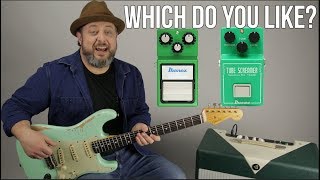 Tube Screamer Shoot Out  TS9 vs TS808  Which Do You Prefer [upl. by Aime614]