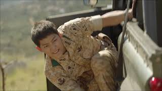 Dr Kang and Captain Yoo get caught in a minefield  Descendants of the Sun Ep17 [upl. by Swehttam]