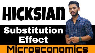 09 Hicksian substitution effect  in Hindi   By Hardev Thakur [upl. by Kinghorn179]