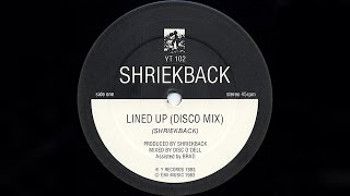 Shriekback  Lined Up Disco MixYT 1021983 [upl. by Acassej901]