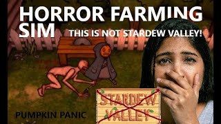 SCARY STARDEW VALLEY Pumpkin Panic Scary Moments [upl. by Neeka539]