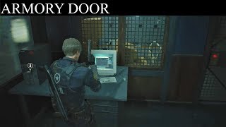 Resident Evil 2 Remake  How To Detonate The C4 In West Storage Room C4 Parts Location [upl. by Latsyrd]