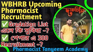 WBHRB Upcoming Pharmacist Vacancy  WBHRB Pharmacist Recruitment 2024  Pharmacist Tanyeem Academy [upl. by Deehan]