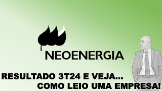 COMO LEIO UMA EMPRESA RESULTADO 3T24 Neoenergia [upl. by Blakeley]