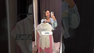 Tepláky ano x ne 🤍🌸 fashion clothes zara [upl. by Llirrem]