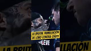 La BRUTAL HUMILLACIÓN de LOBO vs CHUTY🥵🔥 LoboEstepario Chuty Godlevel Freestyle [upl. by Jecho]