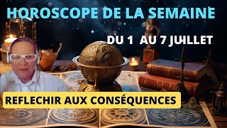 Horoscope semaine du 1 juillet 2024 Une semaine décisive [upl. by Yllas]