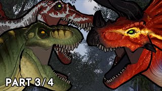 TRex and Spinosaurus vs Ultimasaurus  Animation Part 34 [upl. by Kruse]