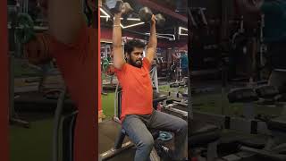 Arnold press shoulderworkout dumbellsworkout gymmotivation weightloss [upl. by Pence270]