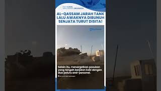 Kronologi Tank Merkava Dijarah lalu Awaknya Dibunuh Brigade AlQassam Senapan Mesin Disita [upl. by Macomber140]