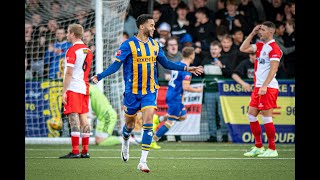 Basingstoke Town FC 4  2 Poole Town  Southern League Premier South  Match Highlights [upl. by Suoicerp]