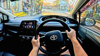 Driving POV TOYOTA SIENTA 15 G CVT 2017  BALI SUNSET CITY amp HIGHWAY  Car Tour amp Test Drive ASMR [upl. by Piotr]