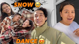 Auli Trip Main Didi Aur Jiju Ne Kiya Couple Dance 🥹❤️ Snow Dekh Hi Liya 😱 [upl. by Eiznekcm691]