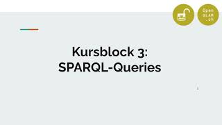 Wikidata Fortgeschrittenen Kurs Block 3 SPARQLQueries [upl. by Htiffirg]