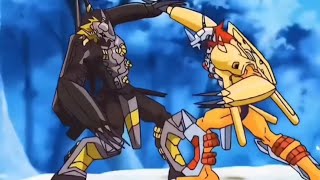 BlackWarGreymon VS WarGreymon Quick AMV Digimon WarGreymon [upl. by Ellerred]