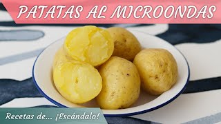 PATATAS AL MICROONDAS conoce todos los TRUCOS para que queden perfectas [upl. by Dorisa560]