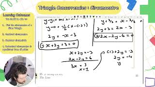 Leaving Cert Maths  Circumcentre of a Triangle [upl. by Edouard]