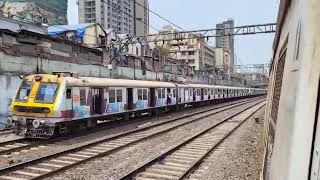 CSMT to SANDHURST Road Travel Video Mumbai Local Train [upl. by Clothilde]