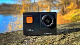 Apeman A87 Review  Cheapest 4K60 Action Camera [upl. by Maxine]