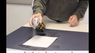 Spray Adhesive Glues Picture Framing Supplies Foam Board [upl. by Eiramlirpa101]