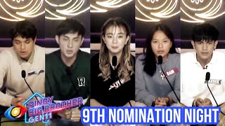 PBB GEN 11 9TH NOMINATION NIGHT  KILALANIN KUNG SINUSINO ANG MGA NOMINADO NGAYONG LINGGO [upl. by Omarr937]