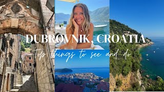 72 HOURS IN DUBROVNIK CROATIA l Travel Vlog  An Adventurous Day Trip to Montenegro [upl. by Nywg]