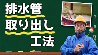 【水道職人直伝】床下で繋ぐ、横びき配管から排水管取り出し工法 DIYではやめて。 [upl. by Mcgruter878]