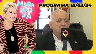 MAÑANÍSIMA  PROGRAMA 180324  CHICHE GELBLUNG NO CREE LA RELACIÓN DE MILEI Y FÁTIMA [upl. by Ellard]