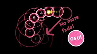 osu Skinning Tutorial How To Make an Instant Fade Skin try description if lazy [upl. by Matusow]