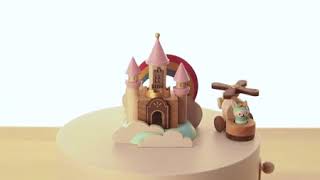 Wooderful Life Happy Clouds Castle Musical Box [upl. by Ahsit]