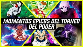 TOP 7 Momentos Épicos Del Torneo Del Poder  Dragon Ball Super [upl. by Kir709]