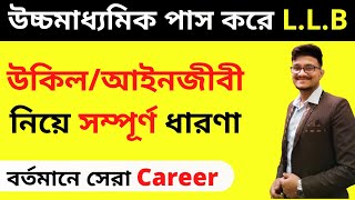 Best Career Options in Future  LLB Career Options  LLB Course Details in Bengali [upl. by Gausman]