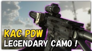 Contract Wars  KAC PDW Full Custom Legendary Camo [upl. by Anastatius]